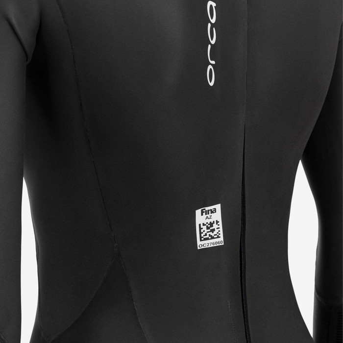 2024 Orca Womens Zeal Perform Back Zip Open Water Swim Wetsuit NN6F4601 - Black